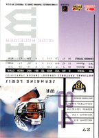 1998 Leaf Rookies & Stars Jermaine Lewis #27