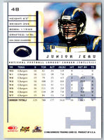 1998 Leaf Rookies And Stars Junior Seau #48
