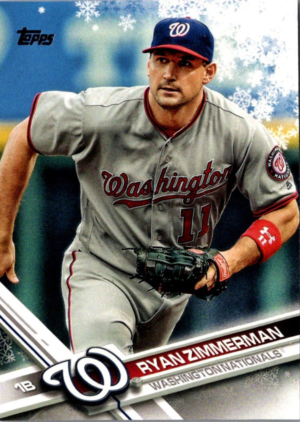 2017 Topps Holiday Ryan Zimmerman #HMW173