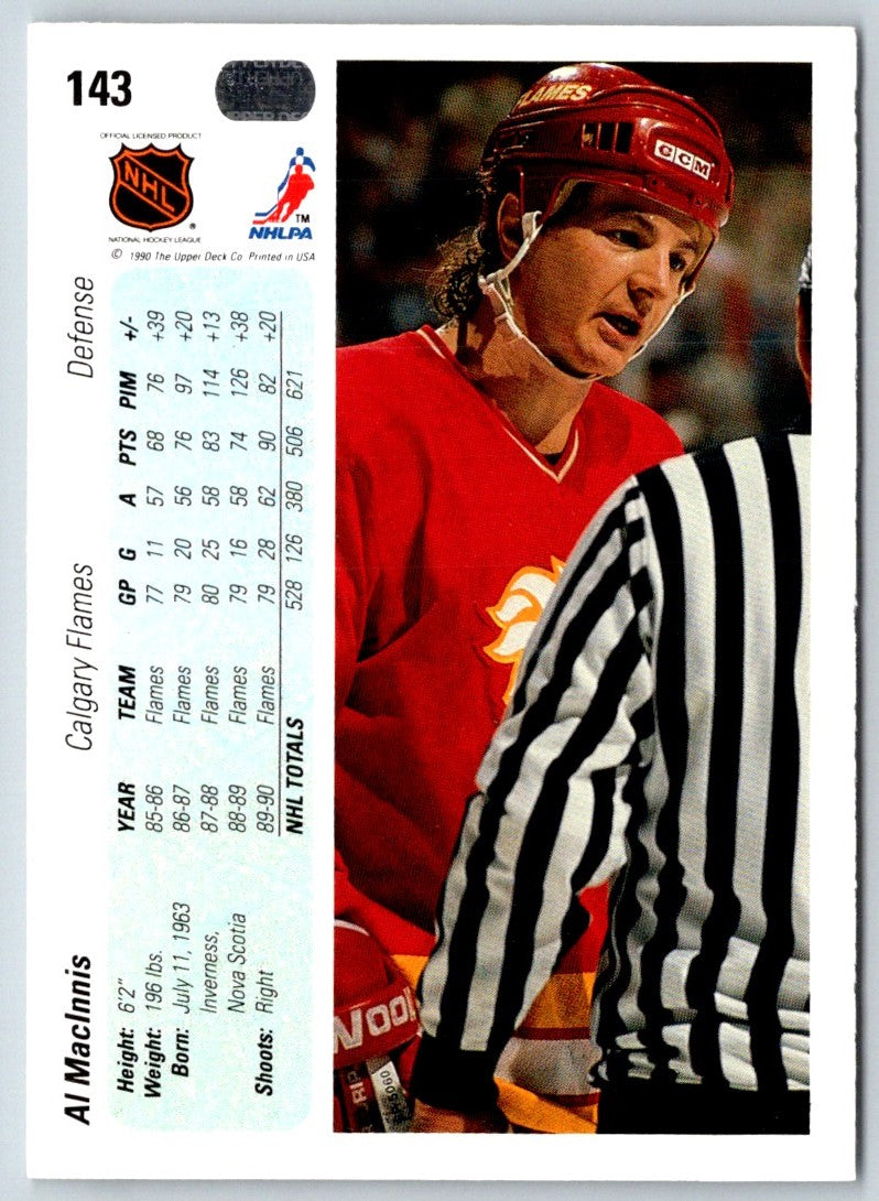 1990 Upper Deck Al MacInnis