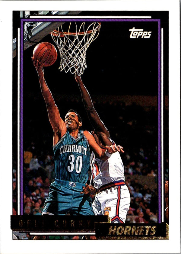 1992 Topps Dell Curry #242