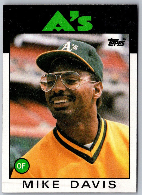 1986 Topps Mike Davis #165