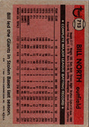 1981 Topps Bill North