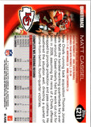 2010 Topps Chrome Matt Cassel