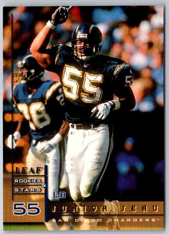 1998 Leaf Rookies And Stars Junior Seau #48