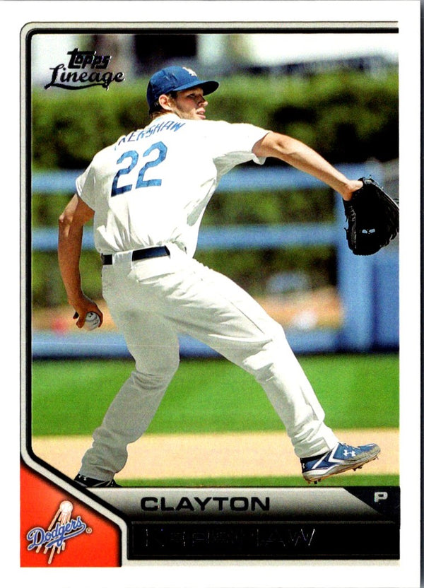 2011 Topps Lineage Clayton Kershaw #84