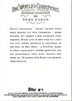 2018 Topps Allen & Ginter Sean Evans #260