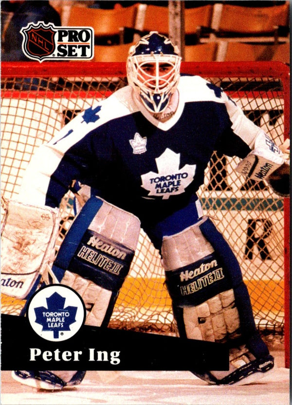 1991 Pro Set French Peter Ing #222