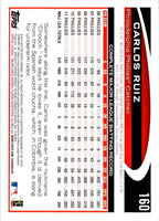 2012 Topps Opening Day Carlos Ruiz #160