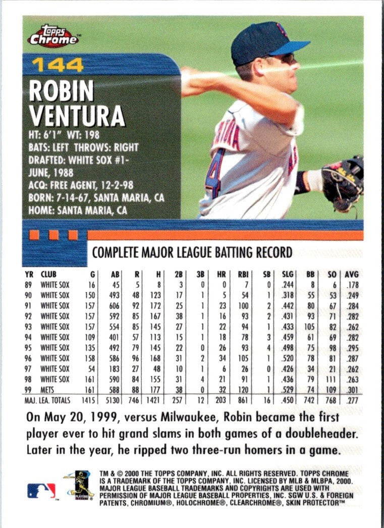 2000 Topps Robin Ventura