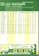 1987 Fleer Star Stickers Lou Whitaker