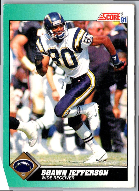 1991 Score Supplemental Shawn Jefferson #67T Rookie