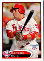 2012 Topps Opening Day Carlos Ruiz #160