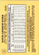 1985 Donruss Dave Stieb