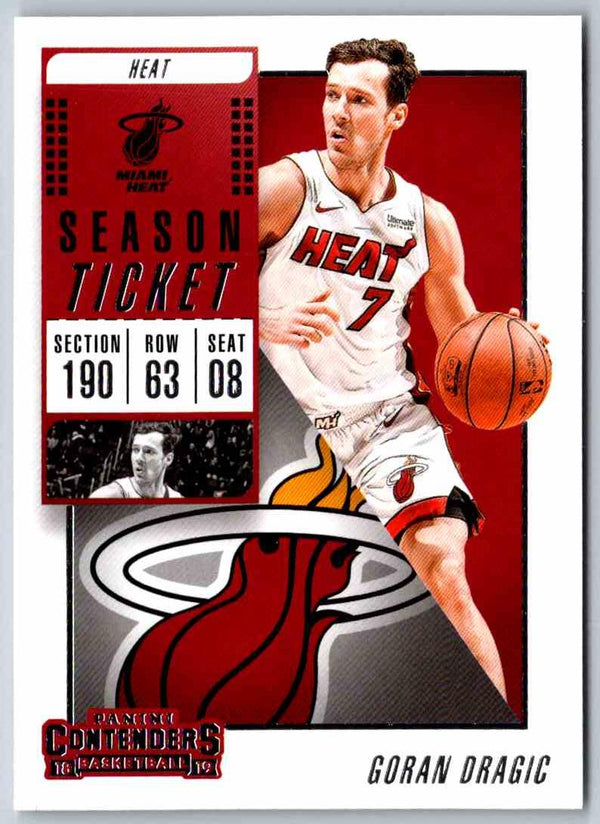 2018 Contenders Goran Dragic #90