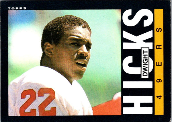 1985 Topps Dwight Hicks #155