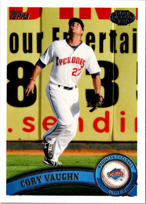 2011 Topps Pro Debut Cory Vaughn #205