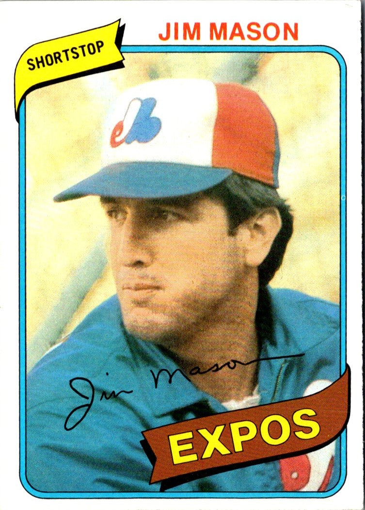 1980 Topps Jim Mason