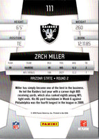 2010 Panini Certified Zach Miller #111