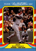 1987 Fleer Limited Edition Don Mattingly #26