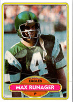 1980 Topps Max Runager #227 Rookie