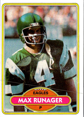 1980 Topps Max Runager #227 Rookie