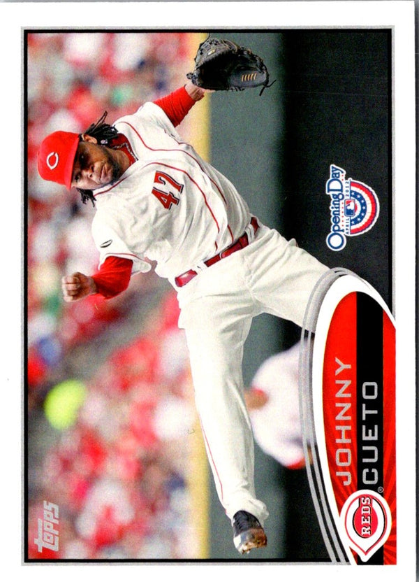 2012 Topps Opening Day Johnny Cueto #151