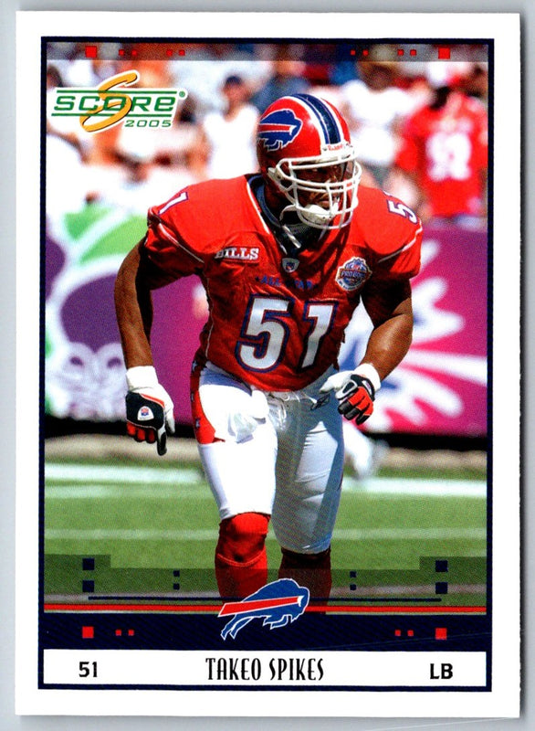 2005 Score Takeo Spikes #326