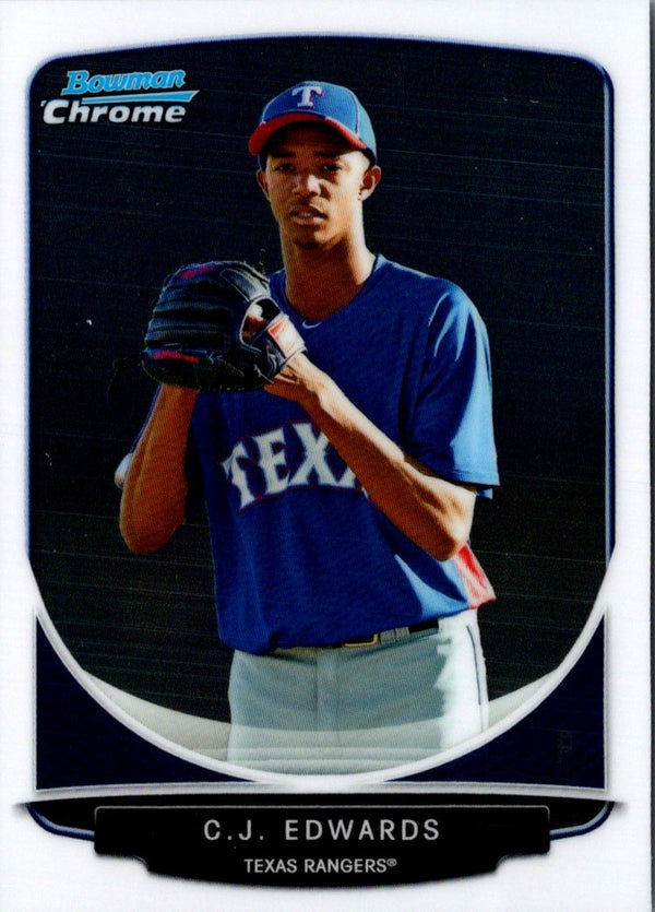 2013 Bowman Chrome Prospects C.J. Edwards #BCP144