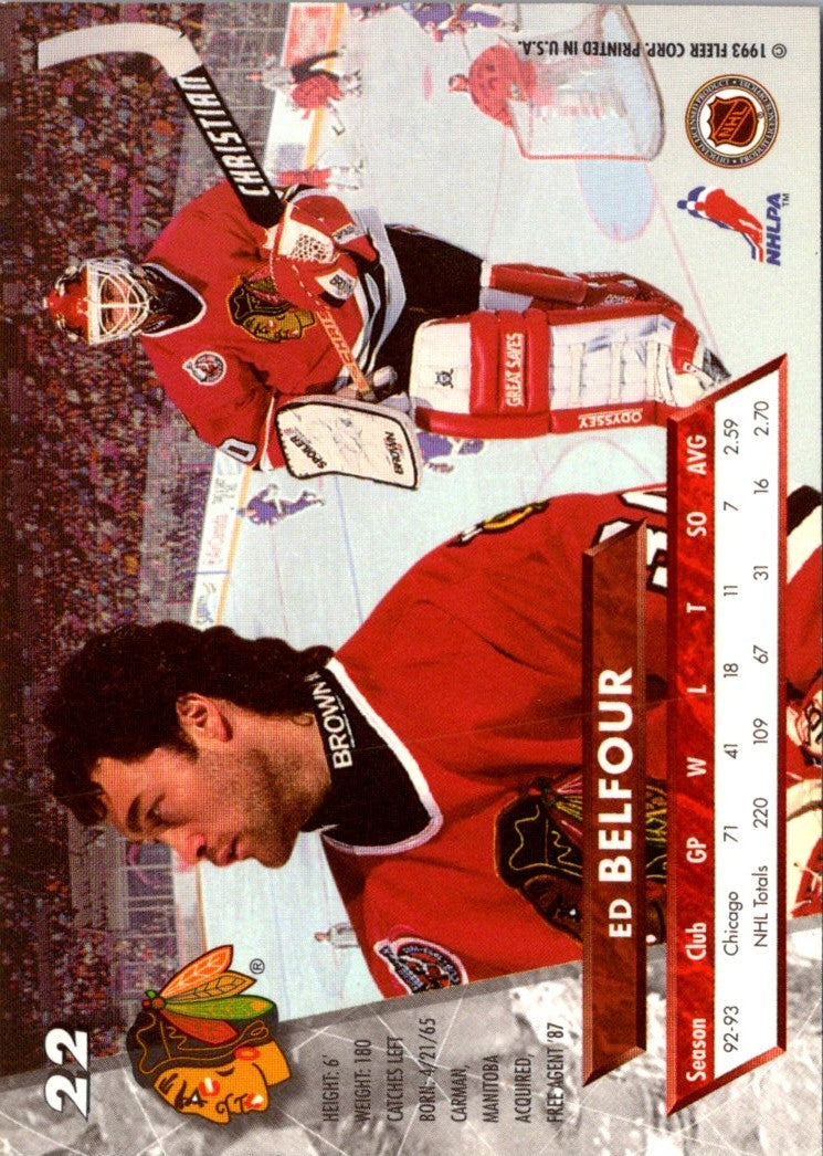 1993 Ultra Ed Belfour