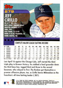2000 Topps Jeff Cirillo