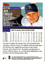2000 Topps Jeff Cirillo #279