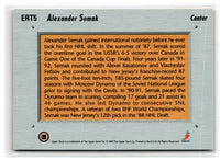 1992 Upper Deck Euro-Rookie Team Alexander Semak #ERT5