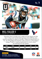 2019 Panini Unparalleled Will Fuller V #71