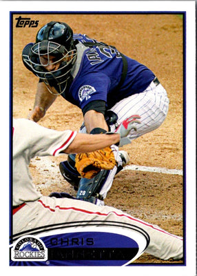 2012 Topps Chris Iannetta #21