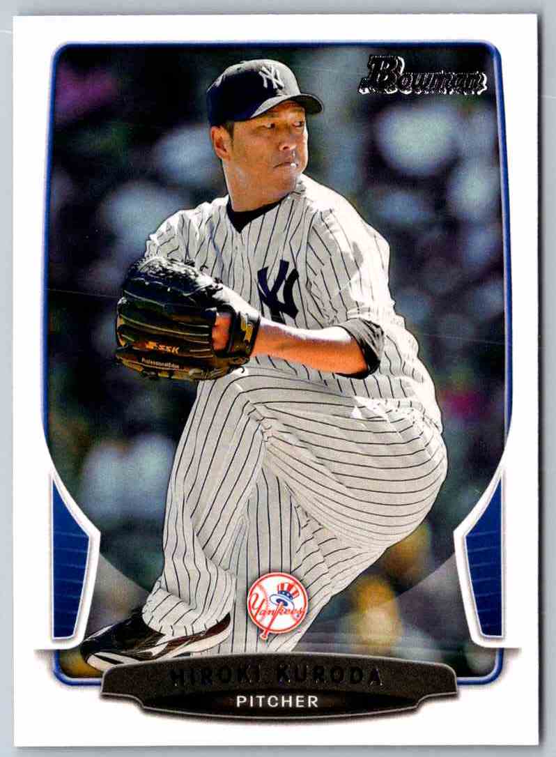 2013 Bowman Hiroki Kuroda