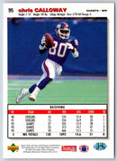 1995 Upper Deck Chris Galloway