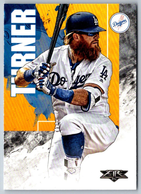 2019 Topps Fire Justin Turner #39