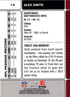 2007 Finest Alex Smith #13