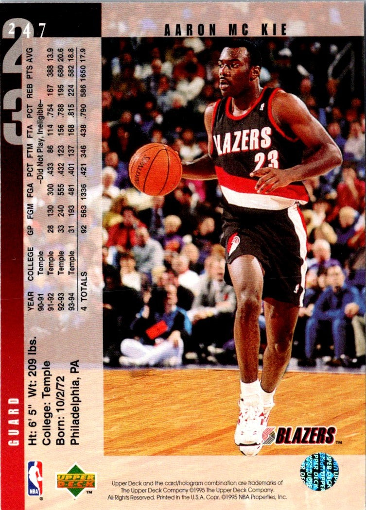 1994 Upper Deck Aaron McKie