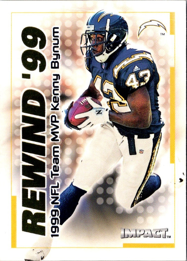 2000 Impact Rewind '99 Kenny Bynum #25 RN