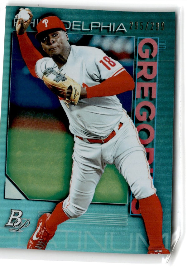 2020 Bowman Platinum Teal Didi Gregorius #33 295/299