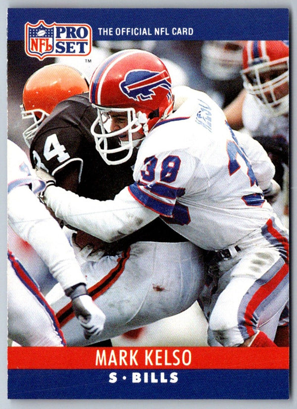 1990 Pro Set Mark Kelso #41