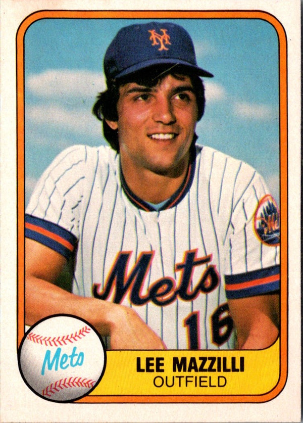 1981 Fleer Lee Mazzilli #316