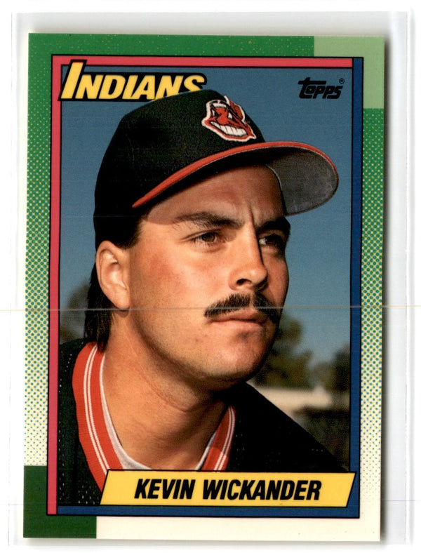 1990 Topps Tiffany Kevin Wickander #528