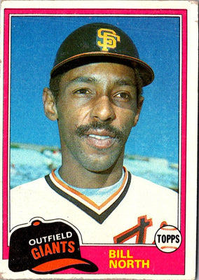 1981 Topps Bill North #713