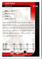 2002 Score Josh Reed #276 Rookie