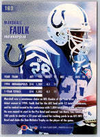 1995 Fleer Shell FACT Marshall Faulk #78