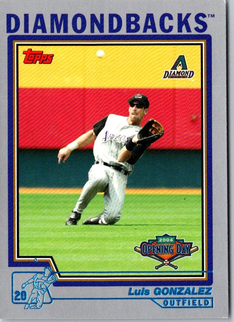 2004 Topps Opening Day Luis Gonzalez