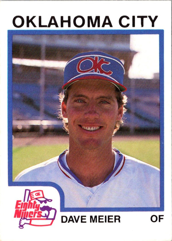 1987 ProCards Dave Meier #138